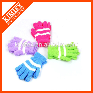 Женские фирменные трикотажные перчатки